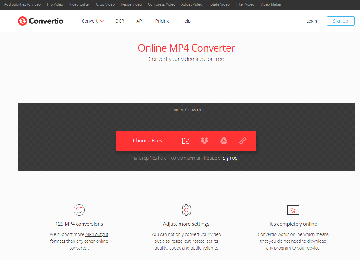 Top 5 Free to MP4 Online Converters | Leawo Tutorial Center