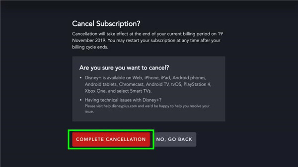 cancel-Disney-Plus-on-smart-Samsung-TV