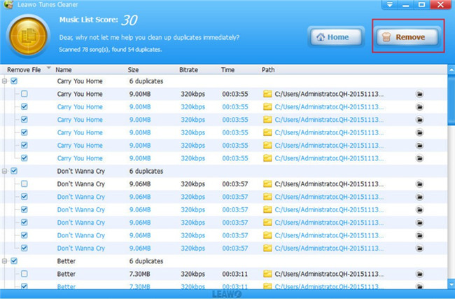 how-to-mass-delete-duplicates-in-itunes-with-leawo-tunes-cleaner-remove-8