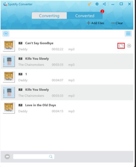 找到已转换的文件  