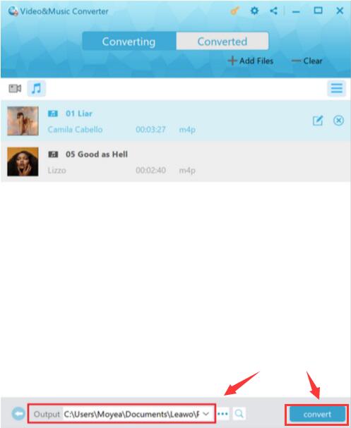  设置输出目录-m4p 