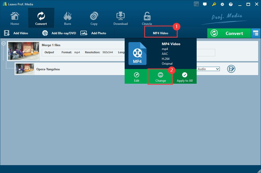  设置输出格式更改格式 