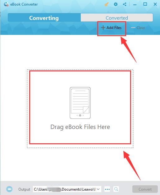  添加待转换的文件 