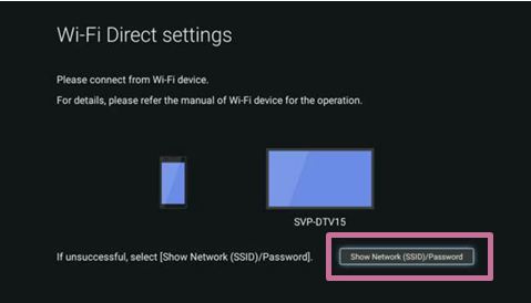  如何将 iPhone 连接到索尼电视 - 显示电视的 WPA 密钥  