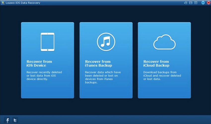Restoring from backup via Leawo iOS Data Recovery-01