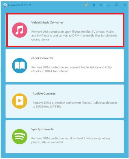  运行视频和音乐转换器 