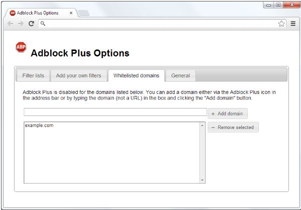 檢查網站是否列入白名單  