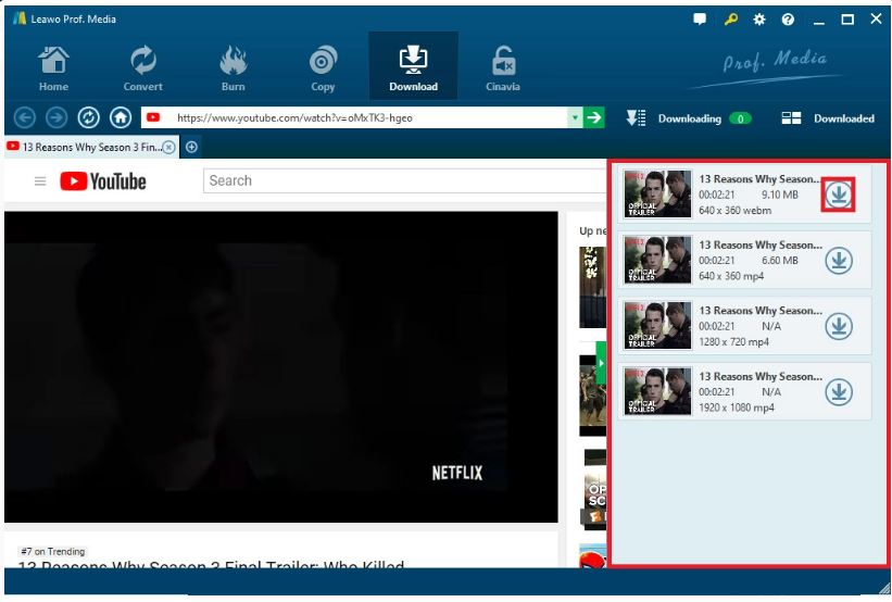  如何将 YouTube 视频制作成 iPhone 铃声 - 下载视频 