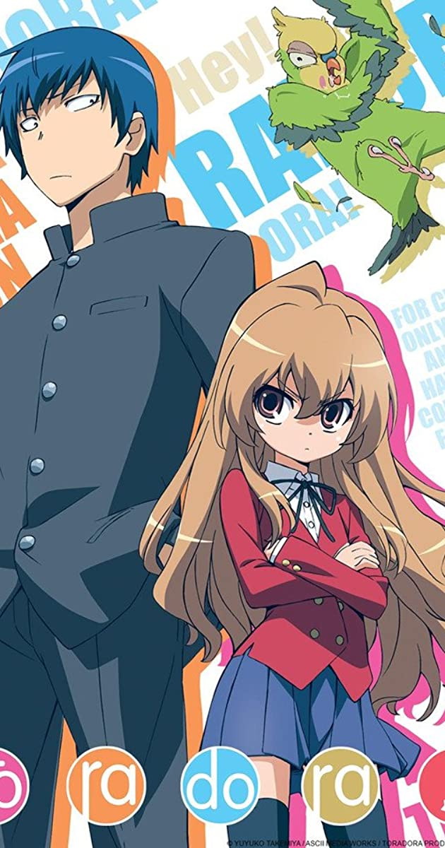  high-school-romance-anime-Toradora  