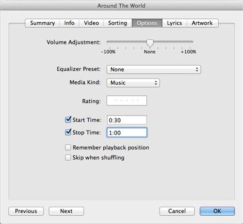  使用 iTunes 在 iPhone 中设置铃声  