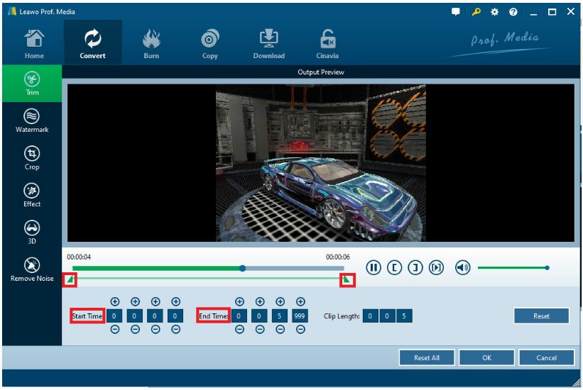  如何将 YouTube 视频制作成 iPhone 铃声 - 修剪视频 