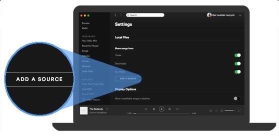  Spotify 播放清單- 將音樂加入 Mac 上的 Spotify 