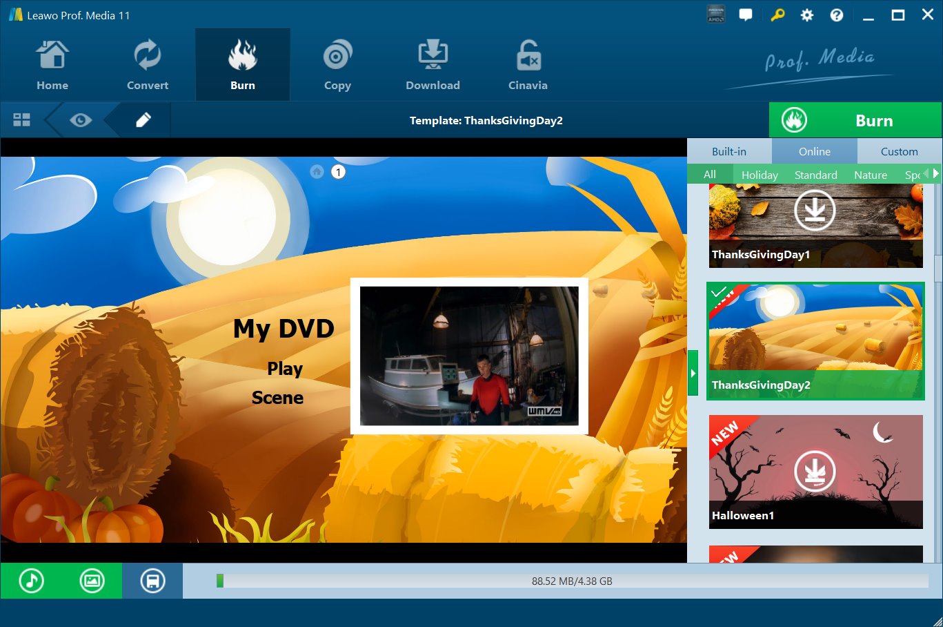 burn dvd with vlc