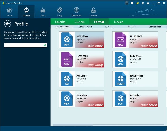  VLC-Convert-MKV-to-MP4-interface-of-Leawo-Video-Converter 