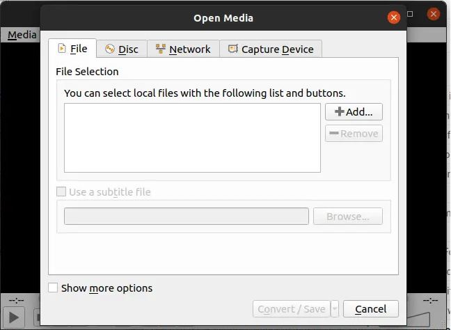  VLC-Convert-MKV-to-MP4-select-the-file-for-conversion 