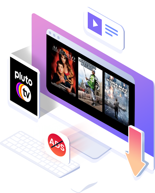 Pluto 電視影片下載器