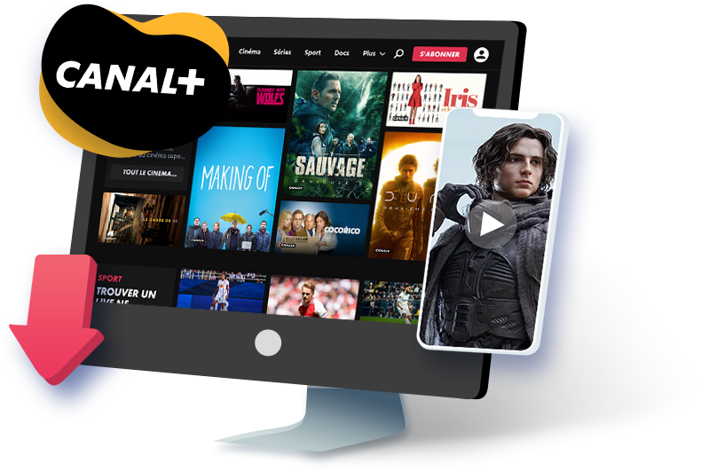 Canal Plus影片下載器