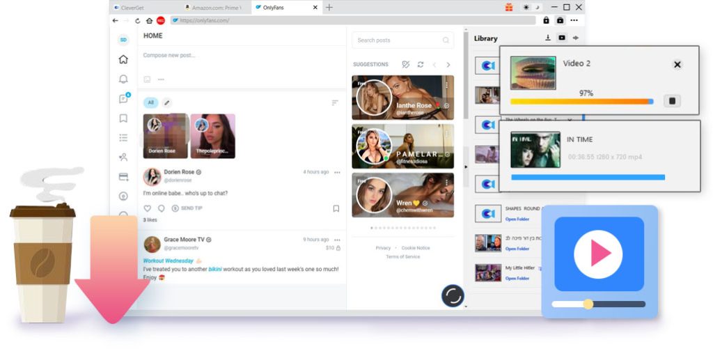 OnlyFans下載方法