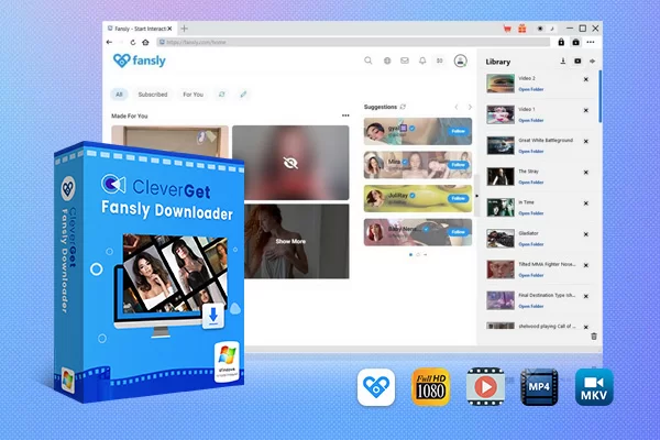 CleverGet Fansly 下載器
