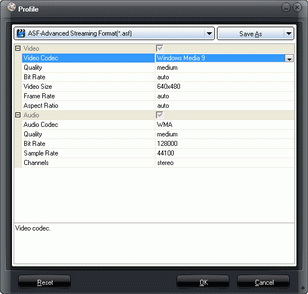 調整視訊和音訊參數